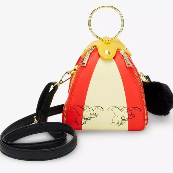 Loungefly Disney Dumbo Circus Tent Figural Crossbody Bag | NWT main image 4